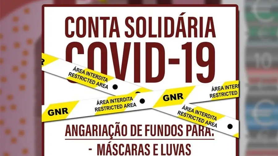 GNR alerta para burla com falsas contas solidárias relacionadas com a Covid-19