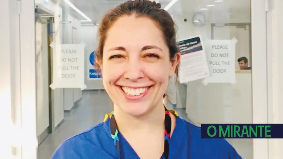 Enfermeira de Almeirim em Londres elogia medidas de Portugal para combater Covid-19
