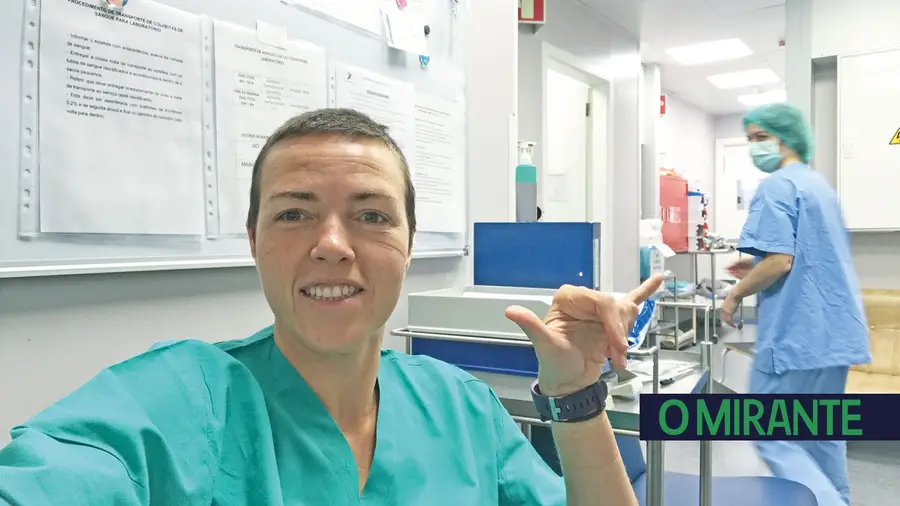 Mafalda Santos é médica e não vê os filhos há mais de um mês