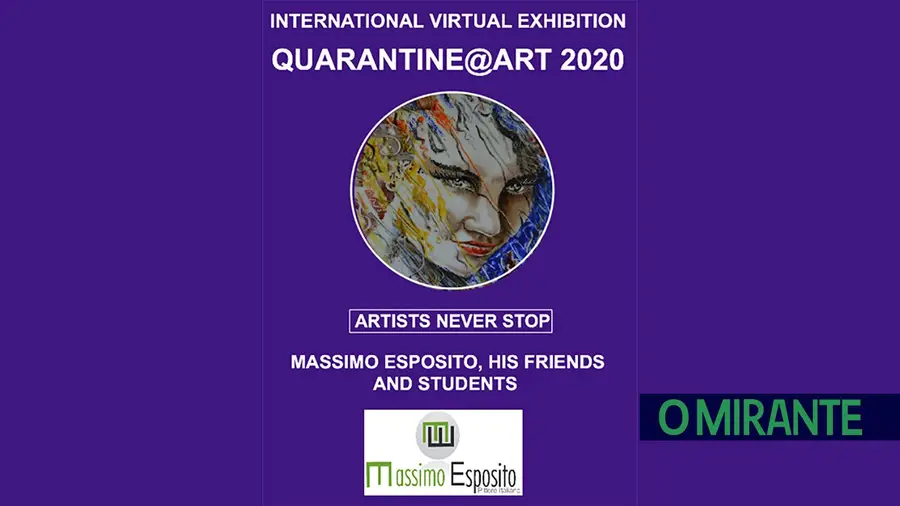 Massimo Esposito organiza exposição virtual "Artists Never Stop"
