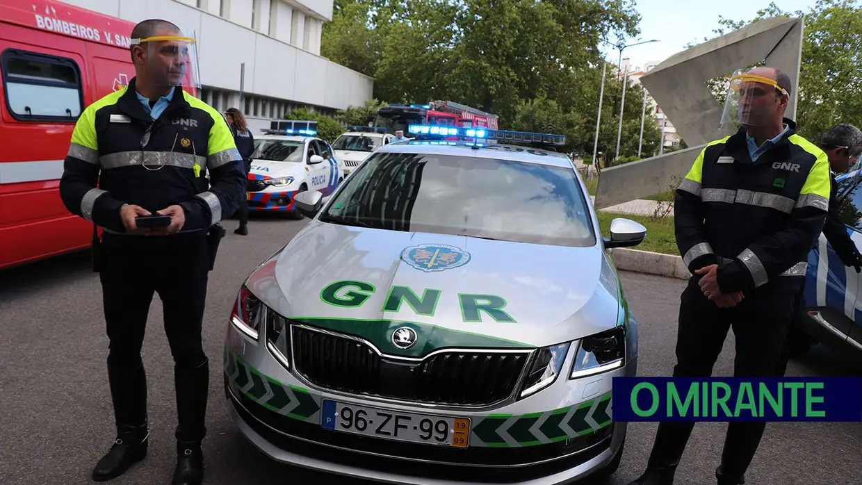 Homenagem aos profissionais de saúde do Hospital de Santarém