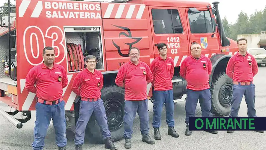 Os Bombeiros Voluntários de Salvaterra de Magos