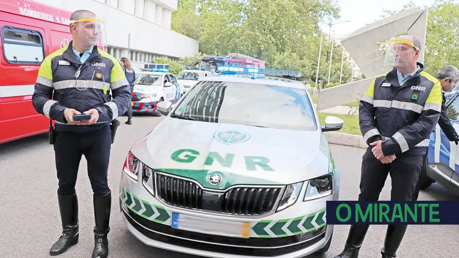 A GNR foi uma das forças de segurança A GNR foi uma das forças de segurança