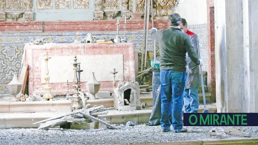 Um milhão de euros para recuperar e reabrir a Igreja de Santa Iria Um milhão de euros para recuperar e reabrir a Igreja de Santa Iria