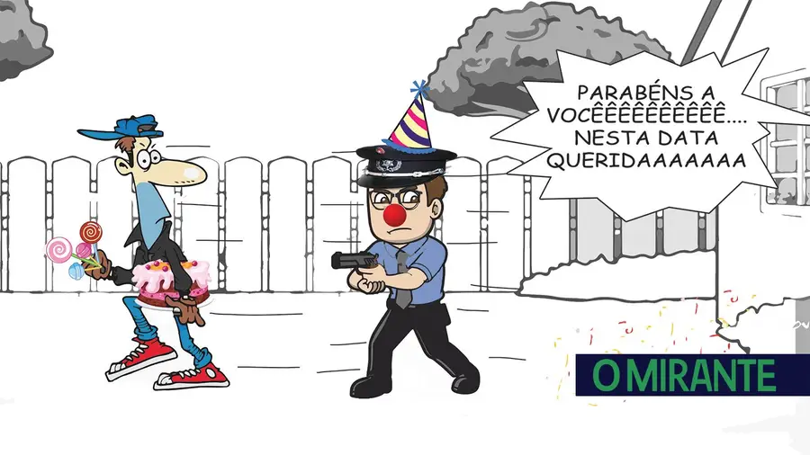 Allô?! É da secção de festas das forças de segurança? Allô?! É da secção de festas das forças de segurança?