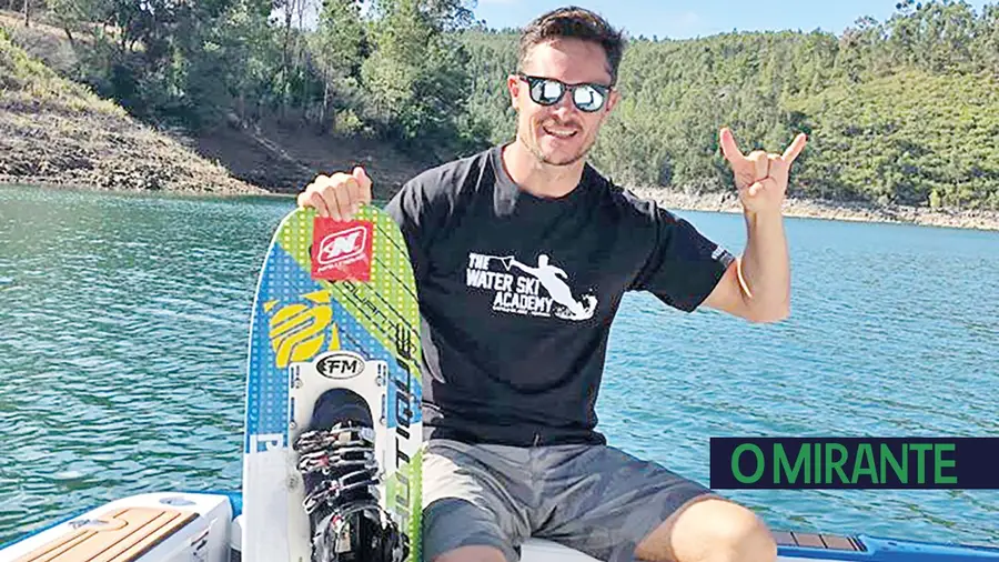 Campeão do mundo de ski aquático dá estágio no Castelo do Bode