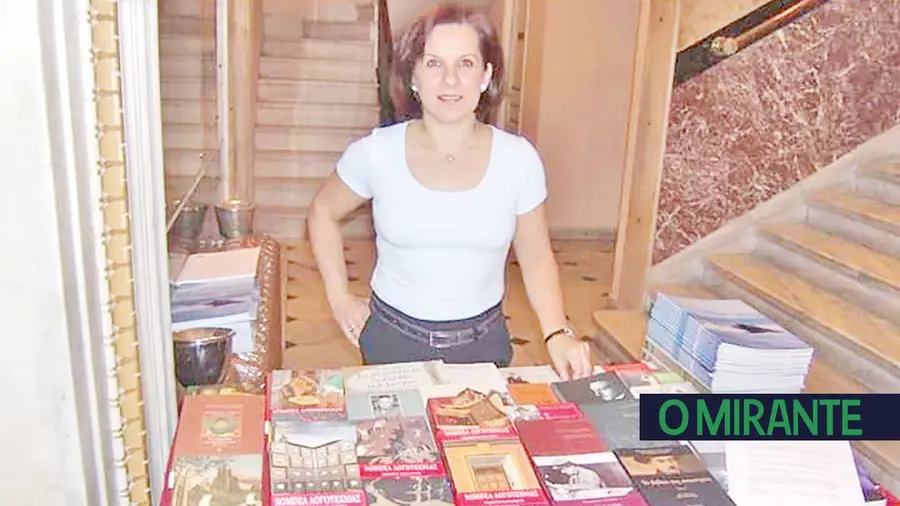 Uma professora da Chamusca que ensina português em Atenas Uma professora da Chamusca que ensina português em Atenas