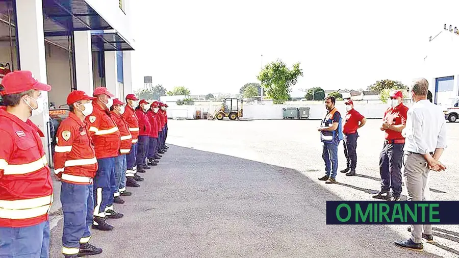 Alpiarça paga refeições dos bombeiros do Dispositivo Especial de Combate a Incêndios