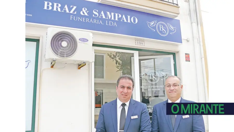 Agência funerária Braz & Sampaio abre filial em Almeirim Agência funerária Braz & Sampaio abre filial em Almeirim