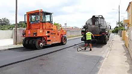 Repavimentação da Rua Jorge de Sena em Santarém já começou