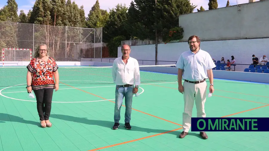 Novo polidesportivo inaugurado no Vale de Santarém Novo polidesportivo inaugurado no Vale de Santarém