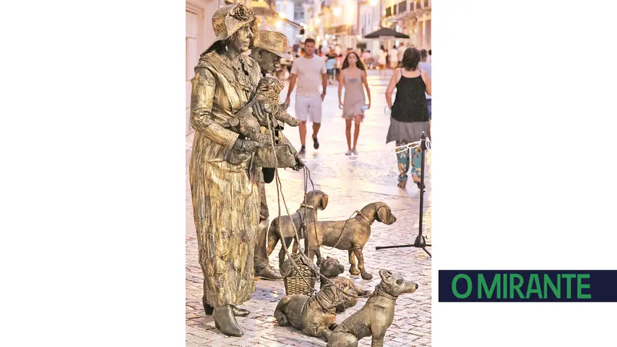 A Praceta de Olivença, no centro histórico de Tomar