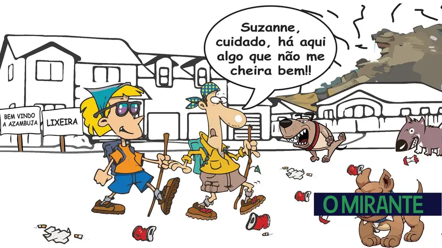 Dar corda aos sapatos e fugir do aterro Dar corda aos sapatos e fugir do aterro