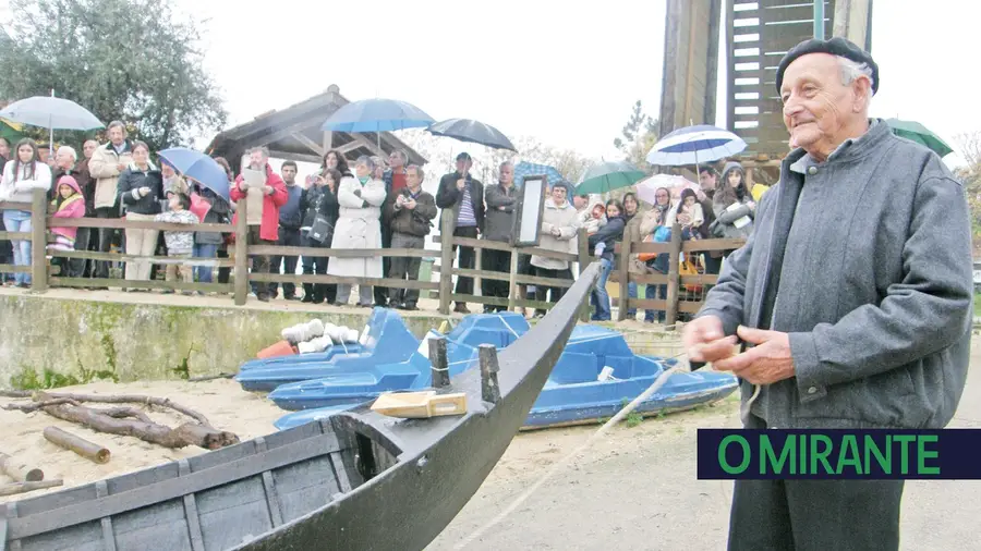 O picareto, barco típico da zona de Ortiga, Mação