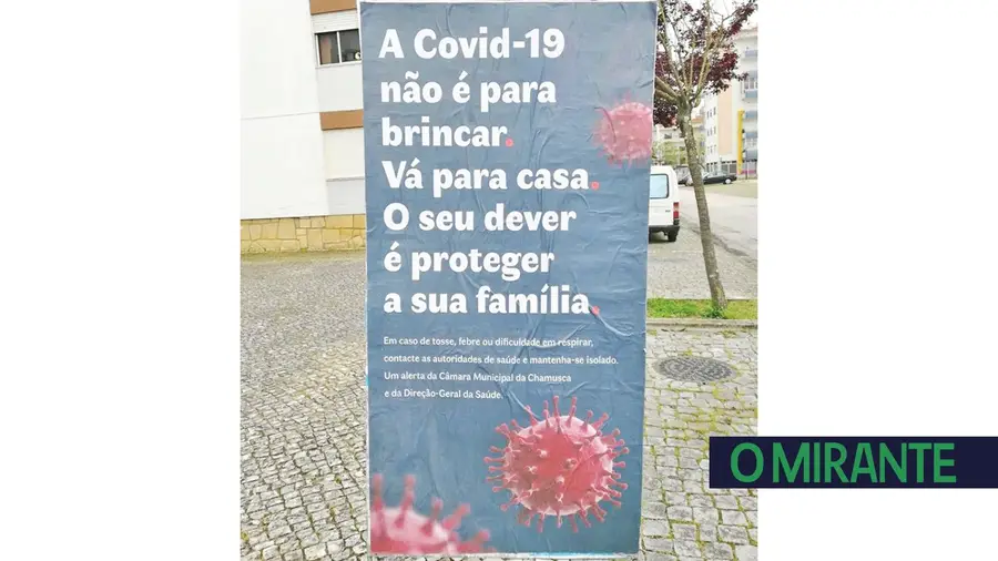 Com a Covid-19 no coração