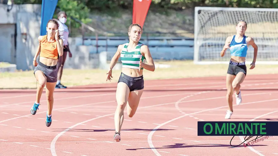 Sofia Duarte vice-campeã nacional nos 200 metros