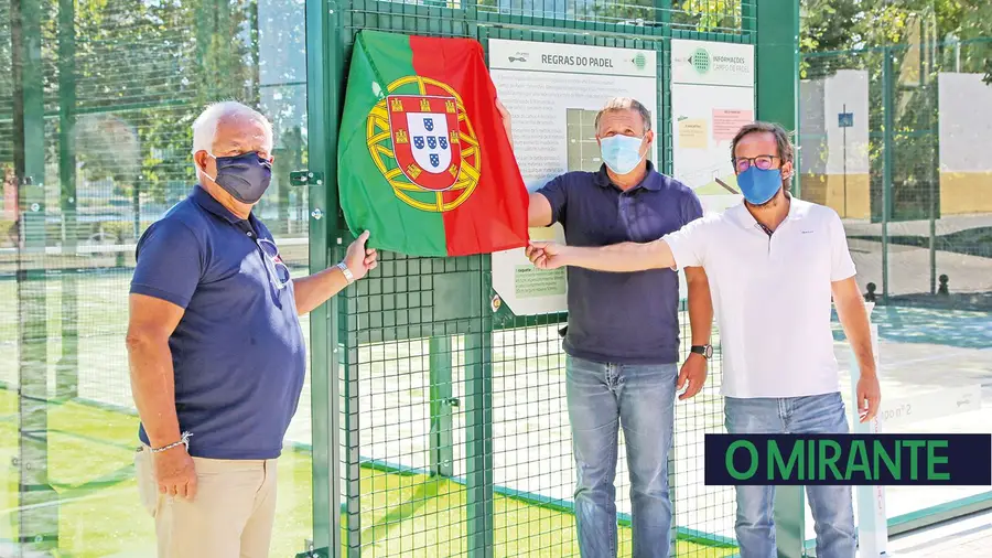 Aquapolis em Abrantes com dois campos de padel