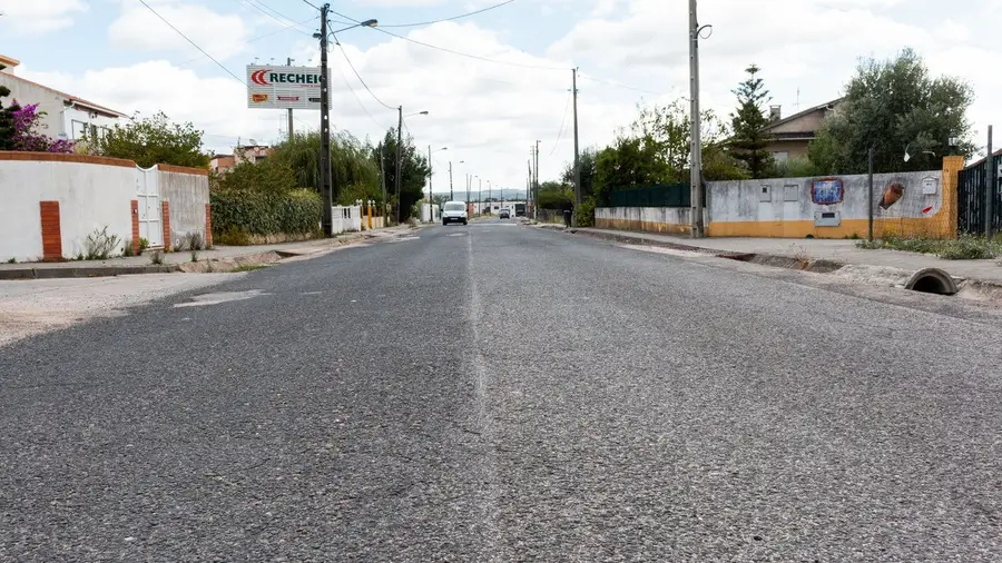 Requalificação da EN3 entre Torres Novas e Entroncamento a caminho Requalificação da EN3 entre Torres Novas e Entroncamento a caminho