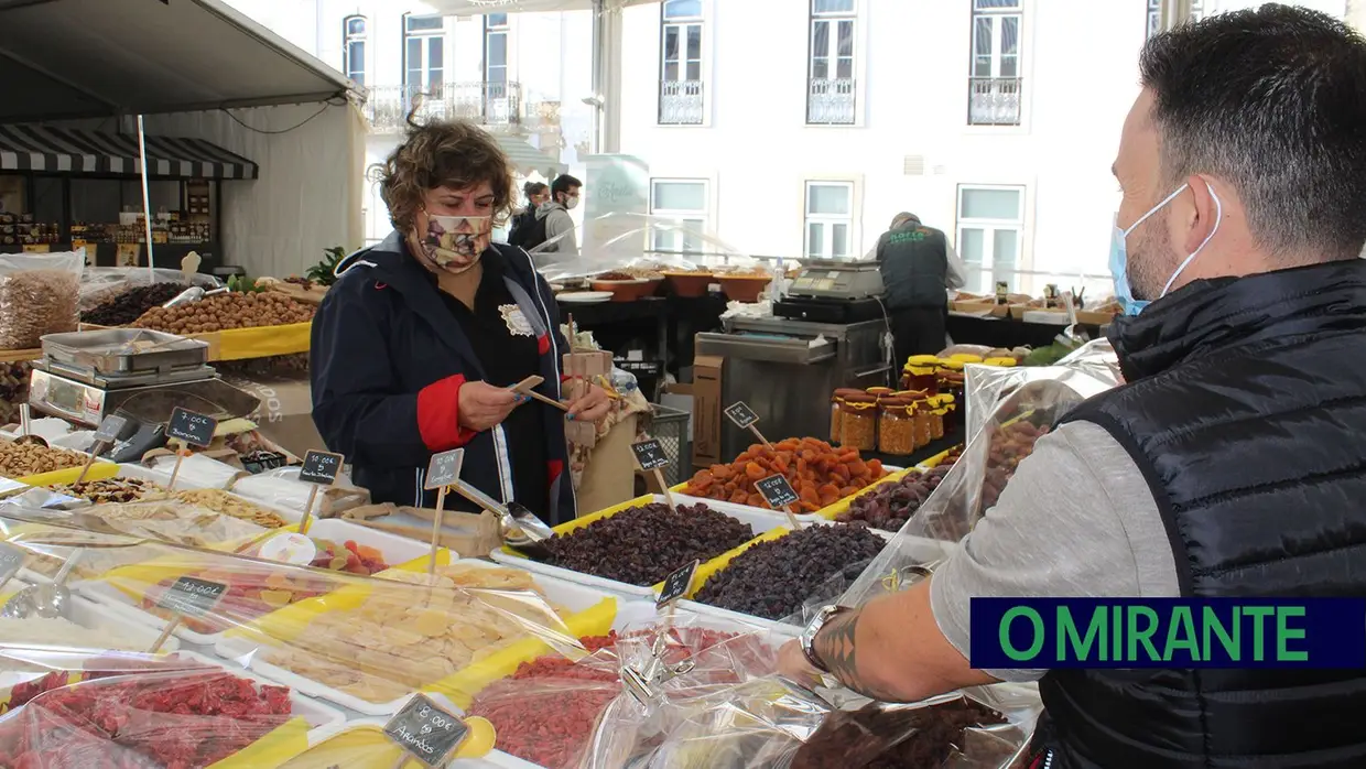 Torres Novas com Mercado dos Frutos Secos até segunda-feira