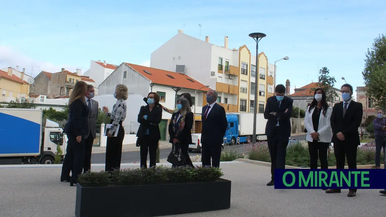 Inauguração do renovado Mercado Municipal de Alcanena António Galveias Dias