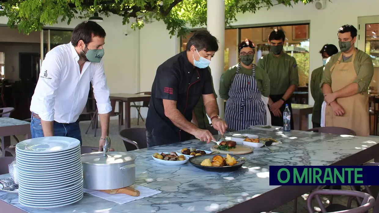 Gastronomia do Minho deu-se a provar em Santarém