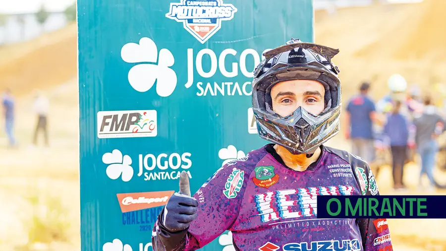 Sandro Peixe campeão nacional de motocross