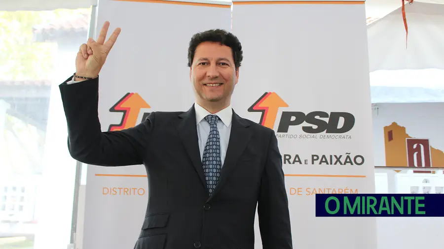 João Moura reeleito presidente da distrital de Santarém do PSD