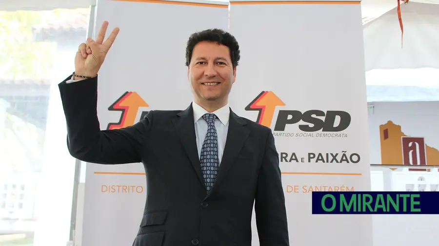 João Moura reeleito presidente da distrital de Santarém do PSD João Moura reeleito presidente da distrital de Santarém do PSD