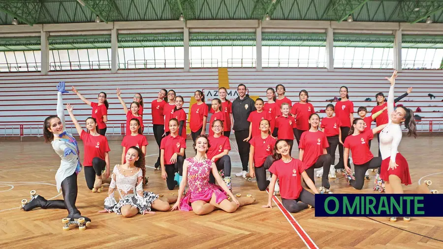 No Vilafranquense faz-se arte a dançar sobre patins No Vilafranquense faz-se arte a dançar sobre patins
