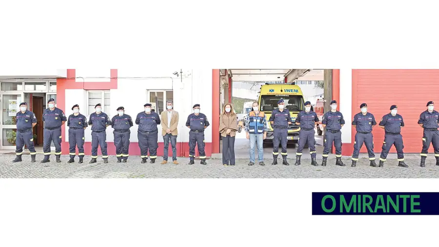 Os Bombeiros Municipais de Alcanena