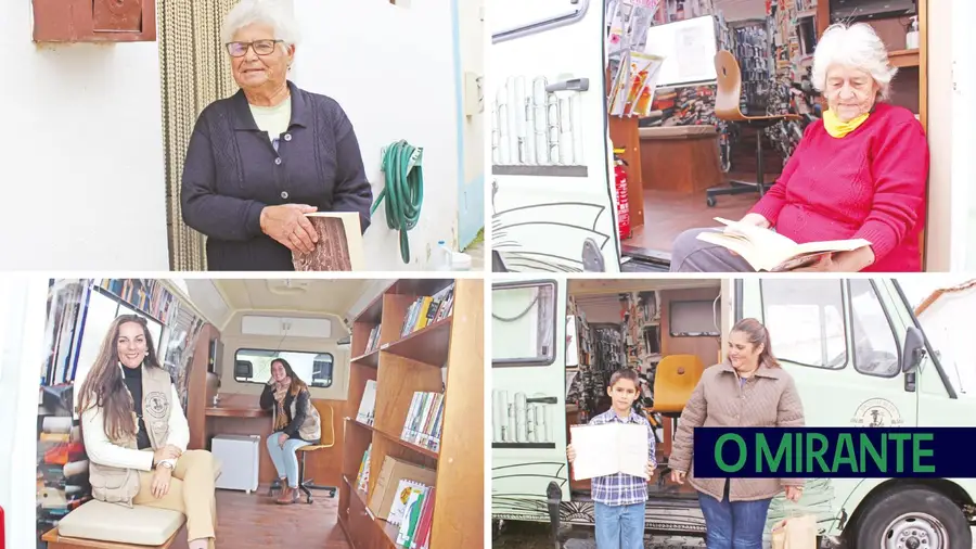 Uma biblioteca itinerante na Chamusca que faz viajar quem vive sozinho Uma biblioteca itinerante na Chamusca que faz viajar quem vive sozinho