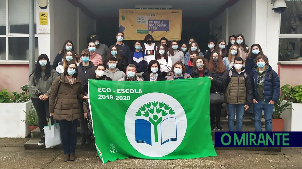 Agrupamento de escolas Nuno de Santa Maria de Tomar é Eco-Agrupamento