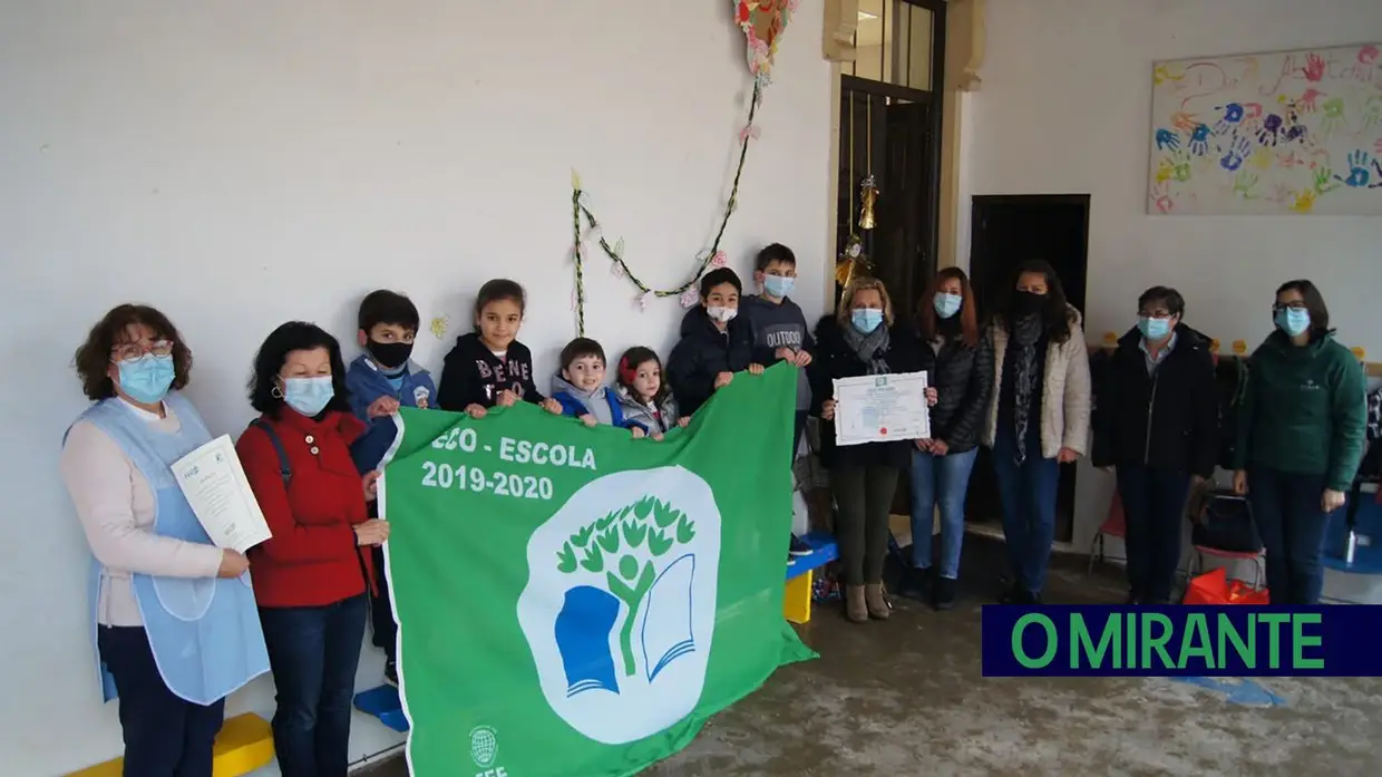 Agrupamento de escolas Nuno de Santa Maria de Tomar é Eco-Agrupamento