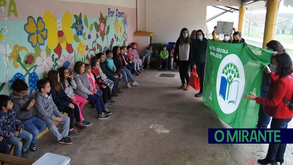 Agrupamento de escolas Nuno de Santa Maria de Tomar é Eco-Agrupamento