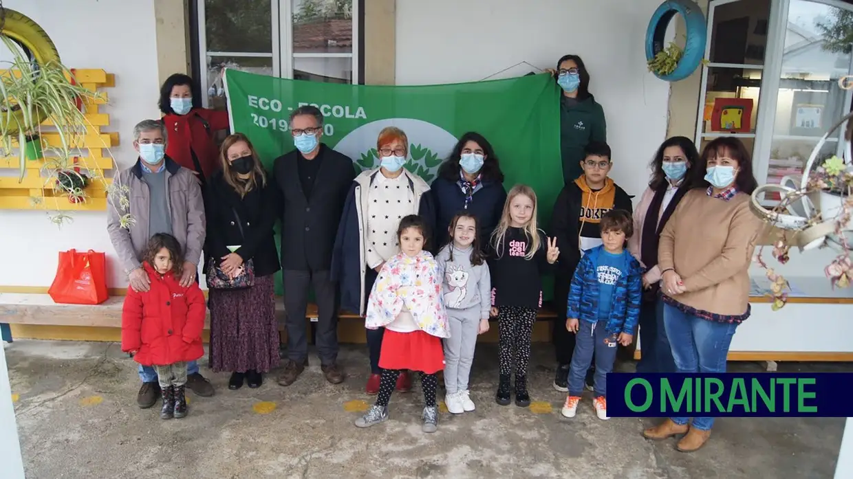 Agrupamento de escolas Nuno de Santa Maria de Tomar é Eco-Agrupamento