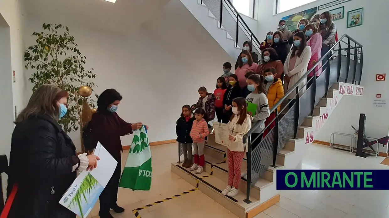 Agrupamento de escolas Nuno de Santa Maria de Tomar é Eco-Agrupamento