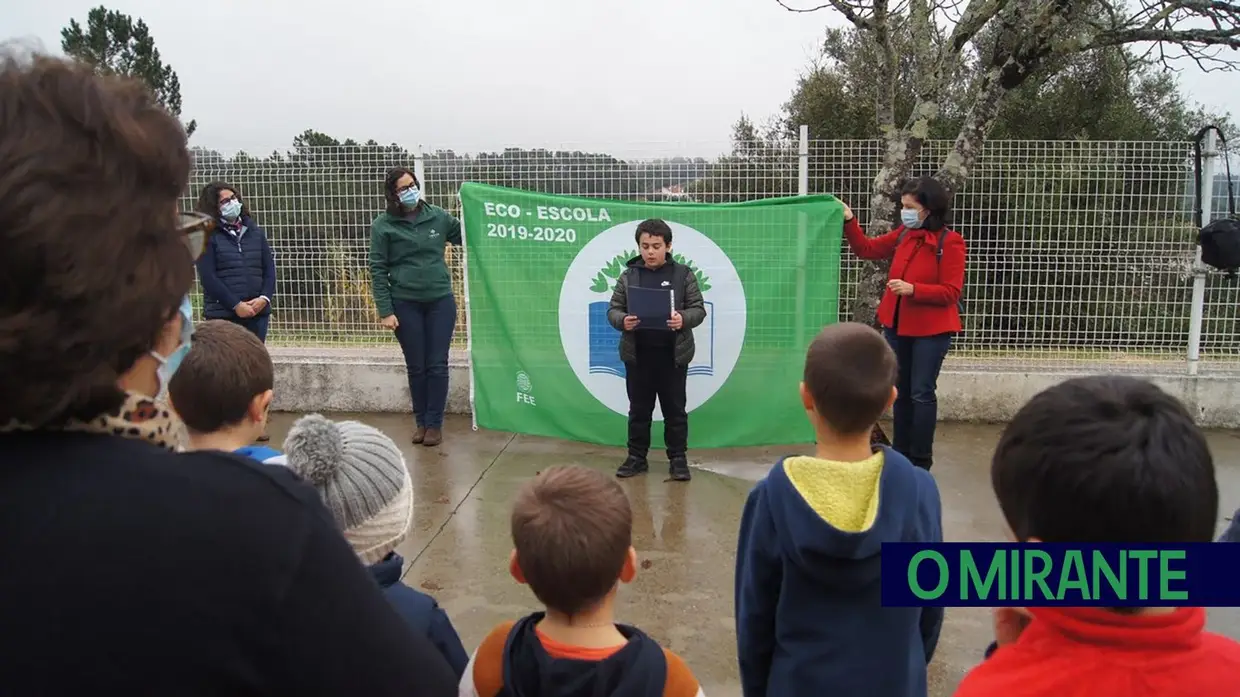 Agrupamento de escolas Nuno de Santa Maria de Tomar é Eco-Agrupamento