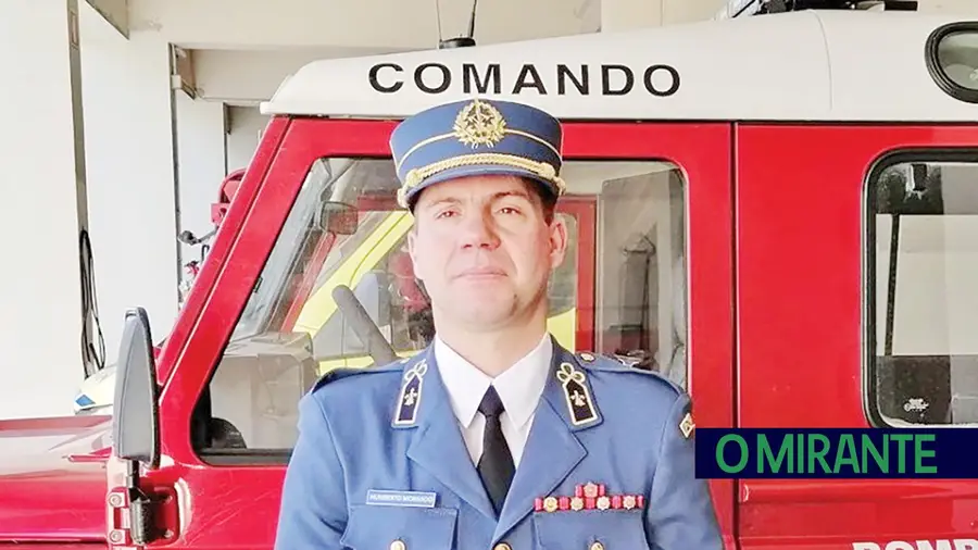 Humberto Morgado  é o novo comandante  dos Bombeiros de Tomar  