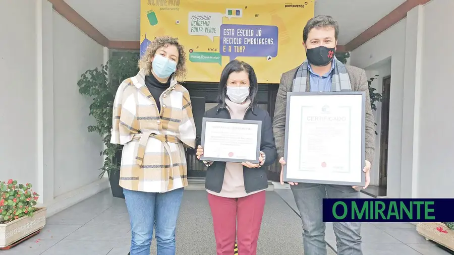 Agrupamento de escolas Nuno de Santa Maria de Tomar é Eco-Agrupamento