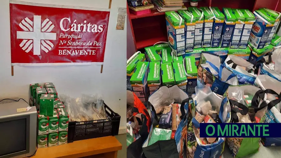 Roubam comida à Cáritas de Benavente Roubam comida à Cáritas de Benavente