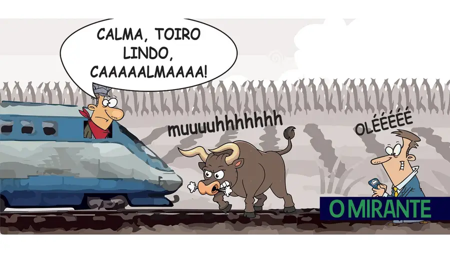 É que já nem os toiros aguentam! É que já nem os toiros aguentam!
