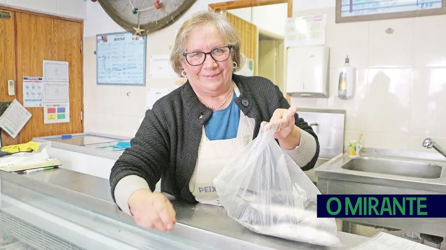 Uma mulher que sabe vender o seu peixe