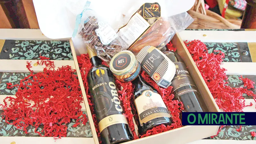 Comunidade e empresas  da região ofereceram produtos locais no Natal