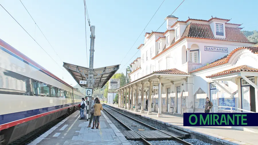 Variante ferroviária a Santarém descarrilou  e Governo acena com obras menores