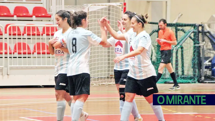 Vitória de Santarém na Taça feminina de futsal