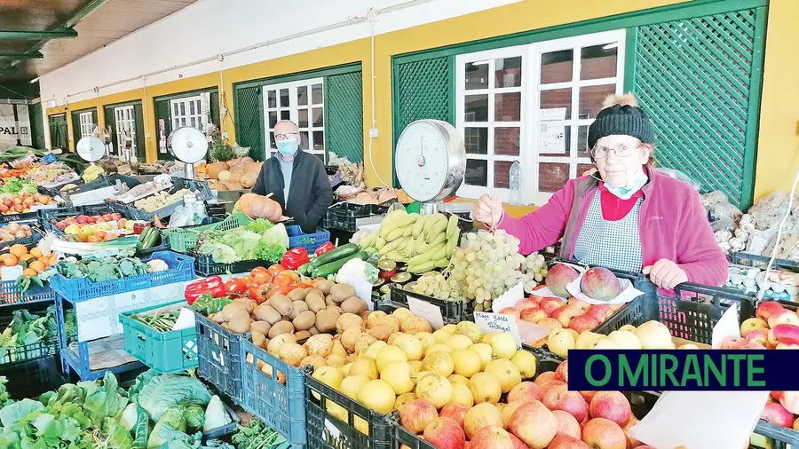 Os vendedores do Mercado Municipal de Santarém