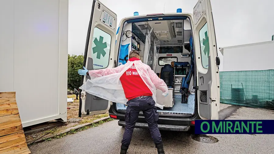 Bombeiros estão a ser vacinados com as sobras dos lares