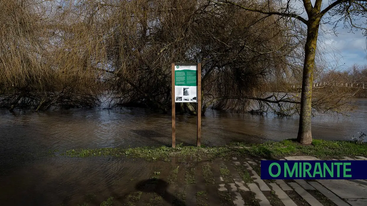 Rio Sorraia entra no parque ribeirinho de Benavente