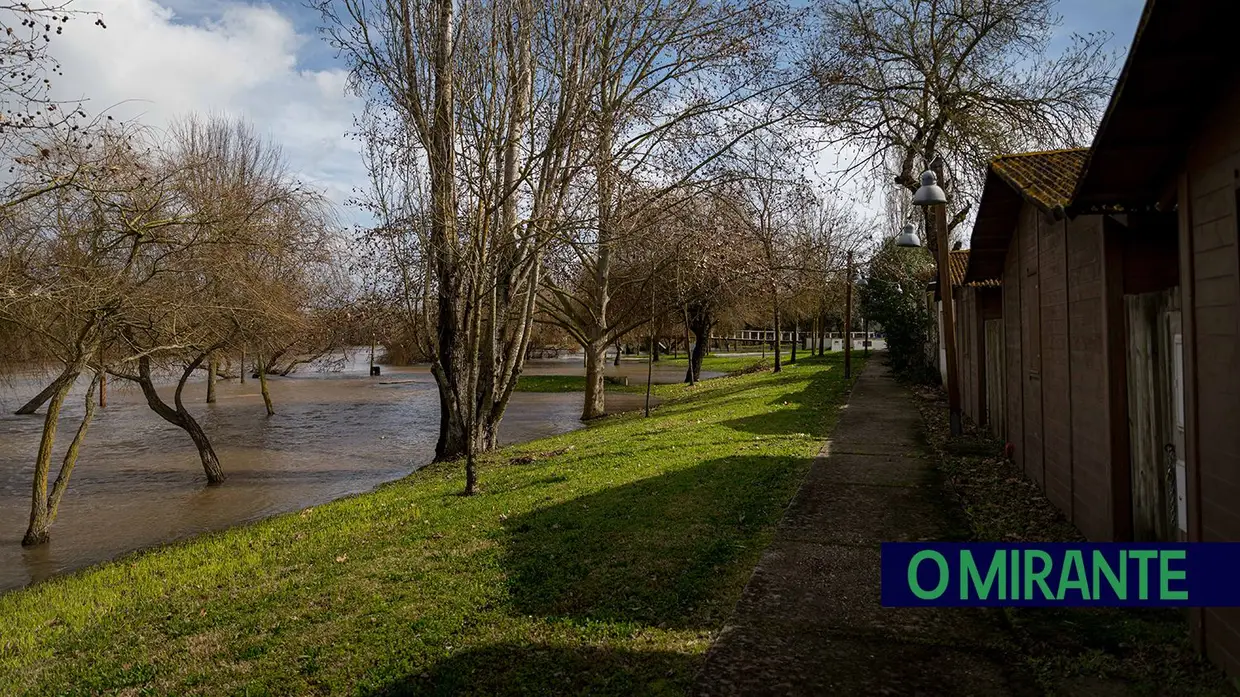 Rio Sorraia entra no parque ribeirinho de Benavente