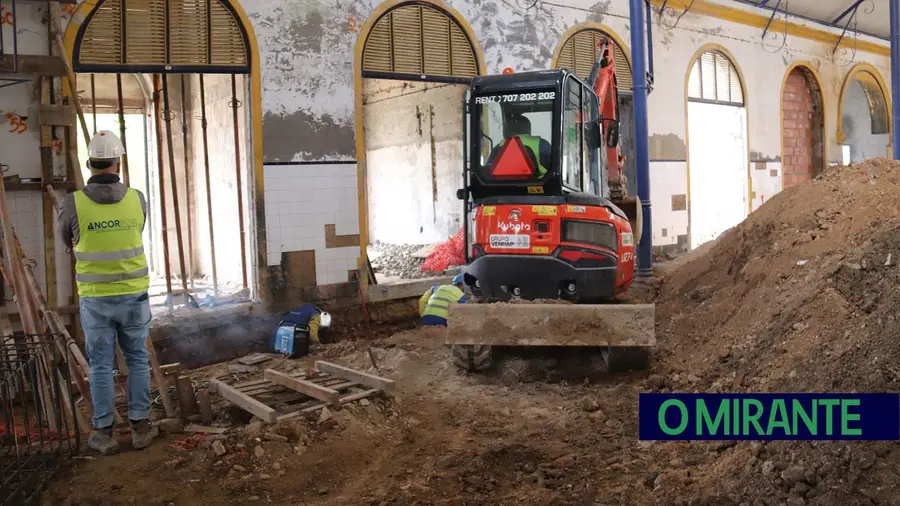 Obras no Mercado de Santarém prontas até ao Verão Obras no Mercado de Santarém prontas até ao Verão